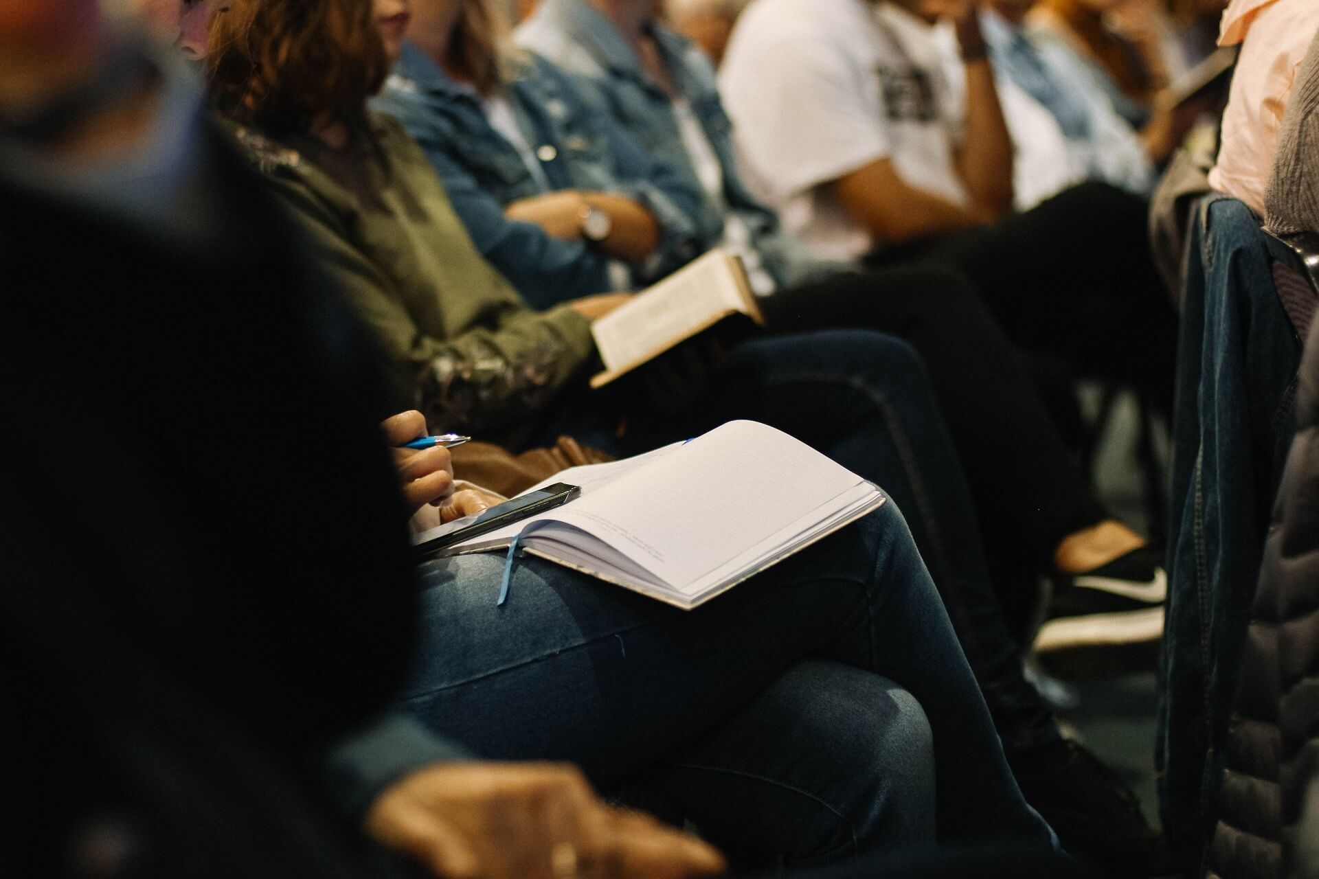 people in conference or seminar